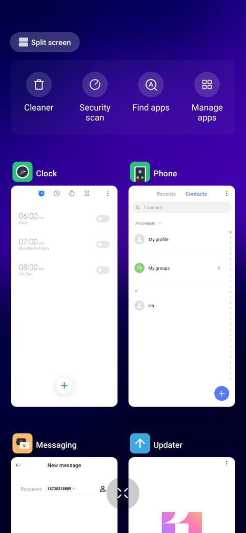 Clone screenshot