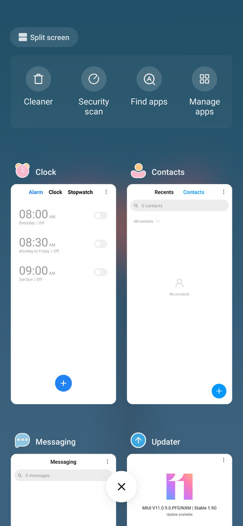 Floral screenshot