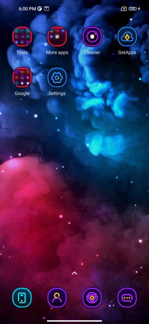Colorful pigment screenshot