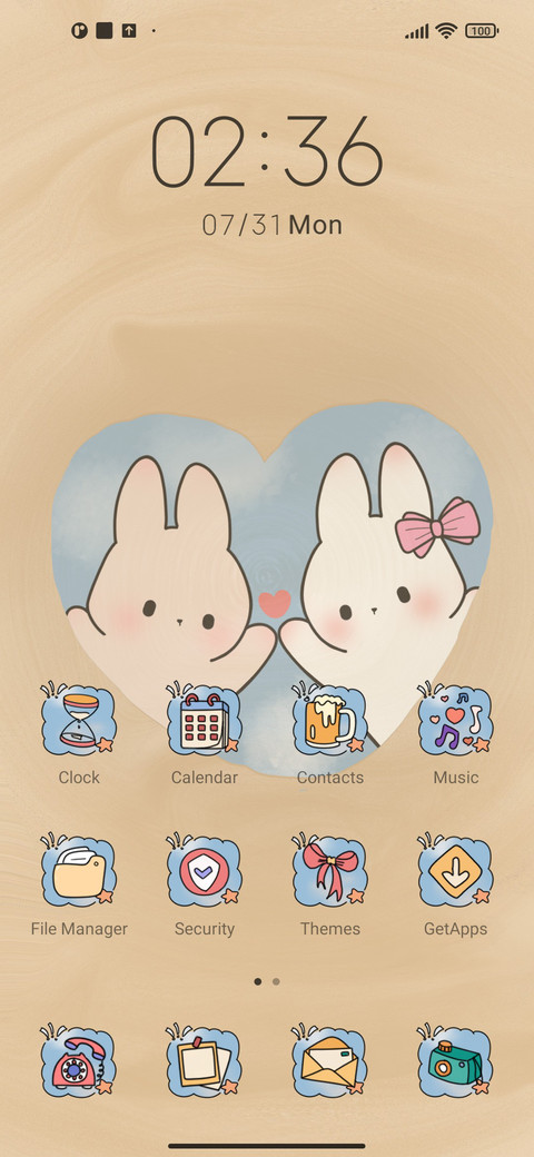 Rabbit Love Beach screenshot