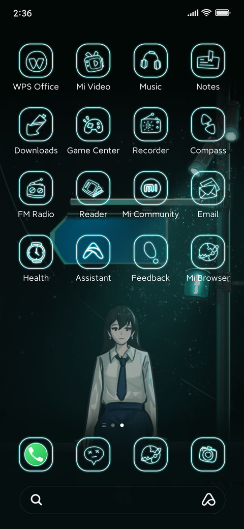 In the lamplight screenshot