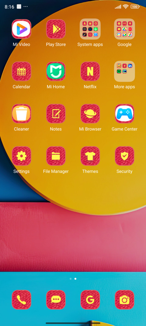 abstract shapes screenshot