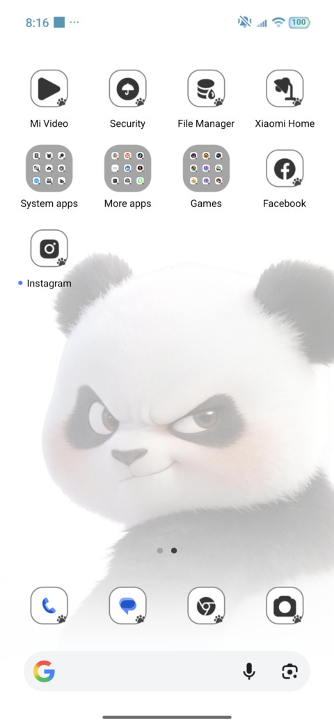 Animated Panda screenshot