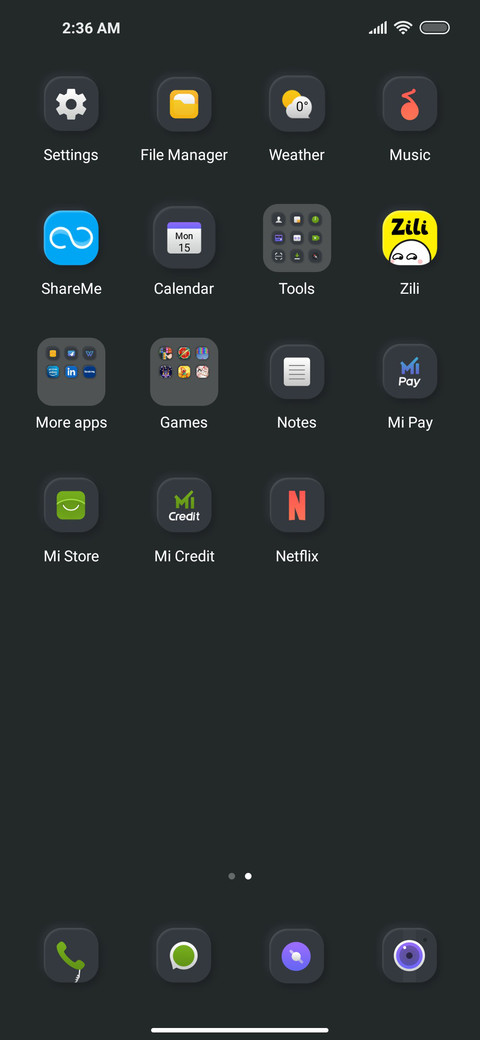 Mimic Gray screenshot