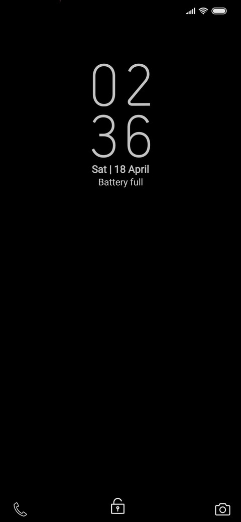 Black White screenshot