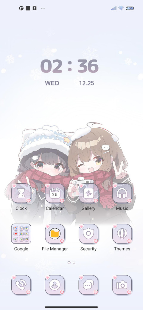 Winter photo screenshot
