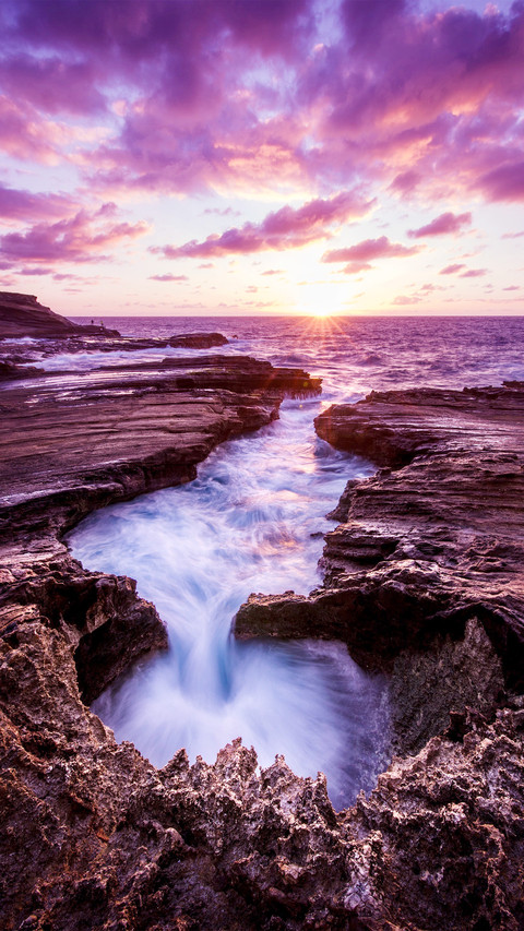 At sunset the sea and the sky complement each other screenshot