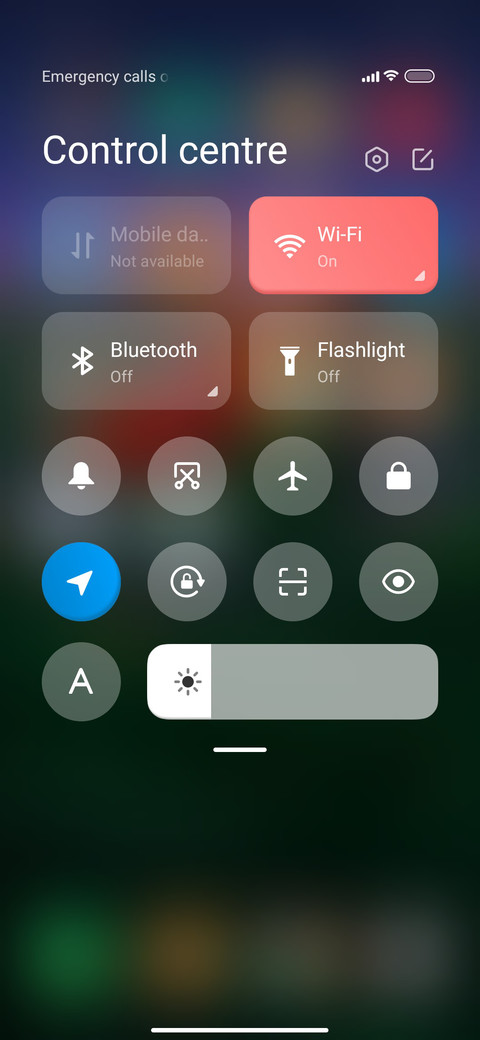 Sleeping screenshot