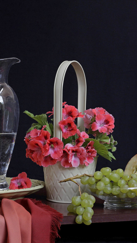 Easy to learn flower basket flower arrangement tutorial 61 screenshot