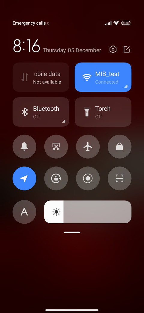 Default screenshot