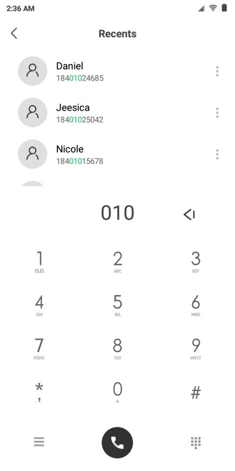 White v10 screenshot