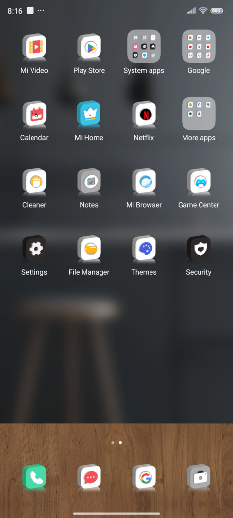 Stereo icon screenshot