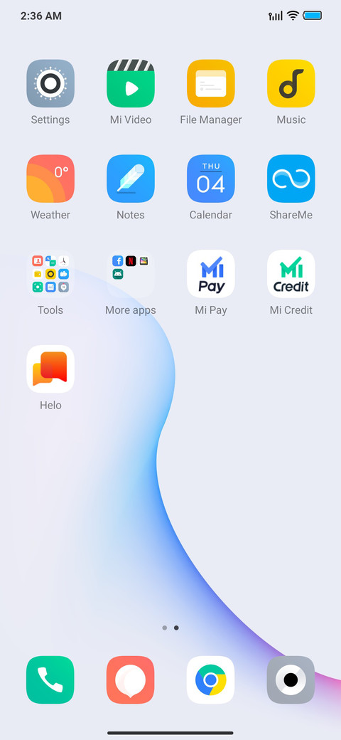 Hello future screenshot