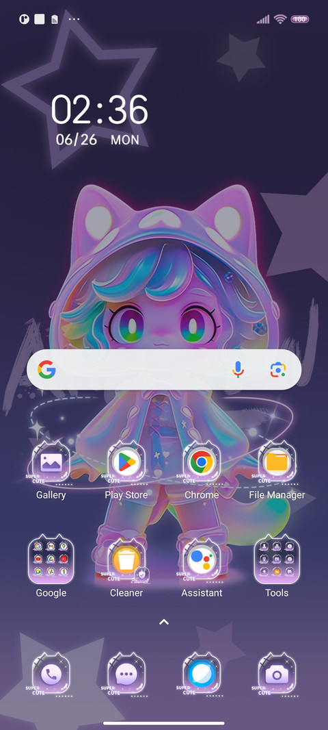 Crystal Cat Girl screenshot