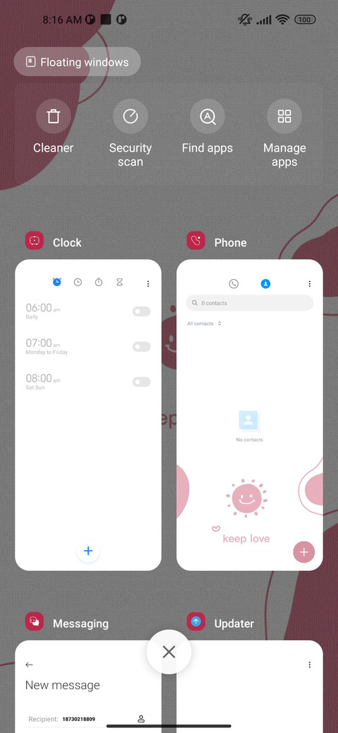Magenta emotion screenshot
