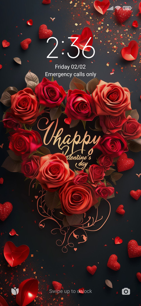 Rose heart screenshot