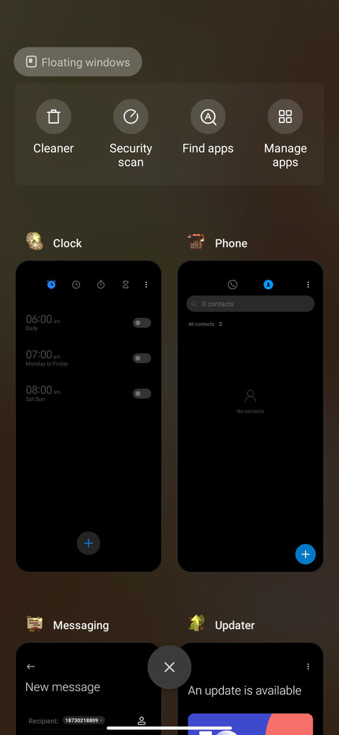 Extraction of time screenshot