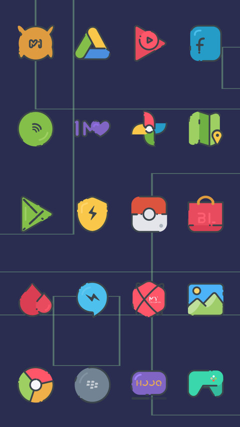 Outline Dark  screenshot