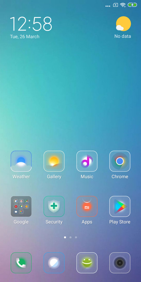 Light os screenshot