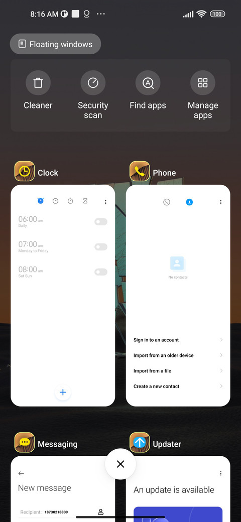 desert mirror screenshot