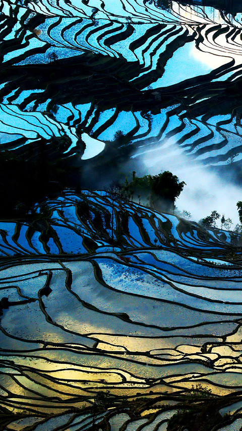 色彩梯田 screenshot