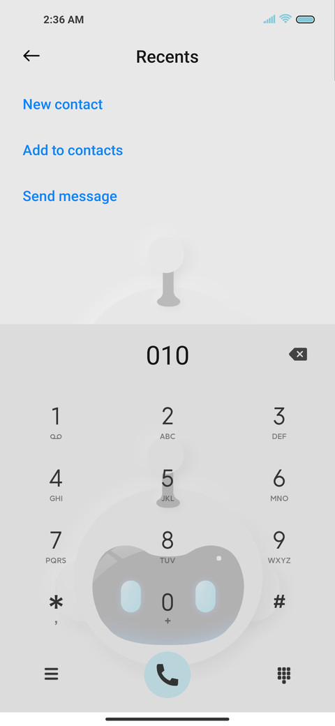 New mimicry robot screenshot