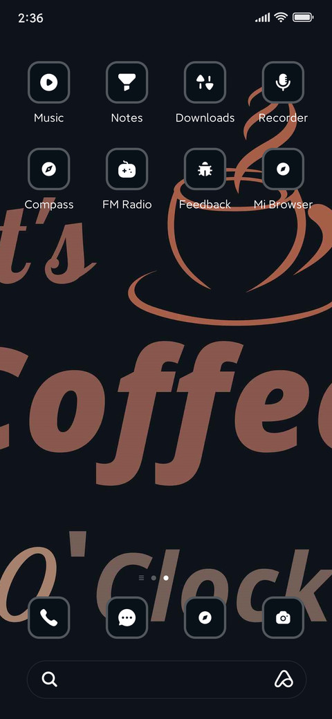 Coffee screenshot