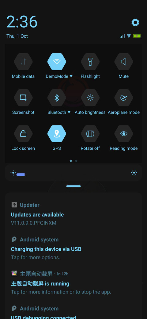 SimpleDarkXI screenshot