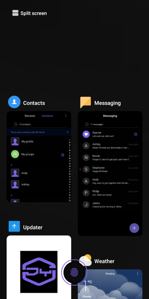 Glow screenshot