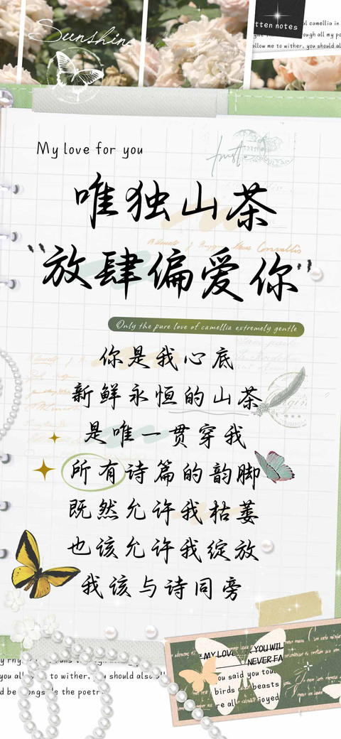 唯独山茶放肆偏爱你 screenshot