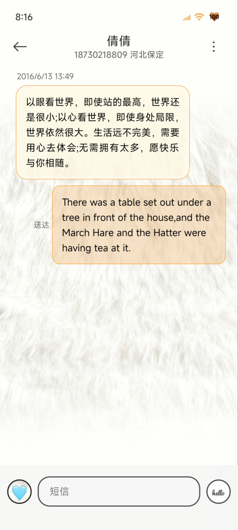 INS简约毛绒 screenshot