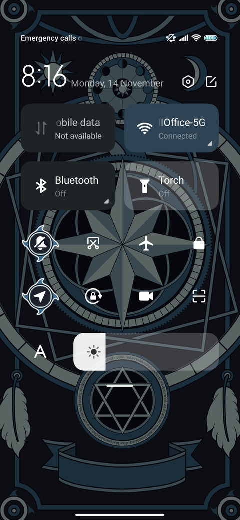 Blue Magic Card screenshot