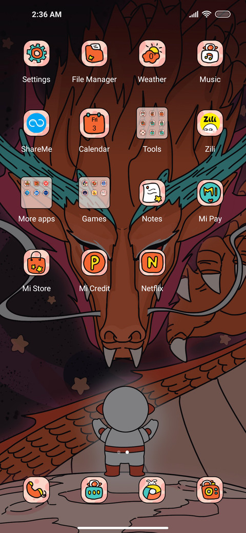 Trendy Astronaut screenshot