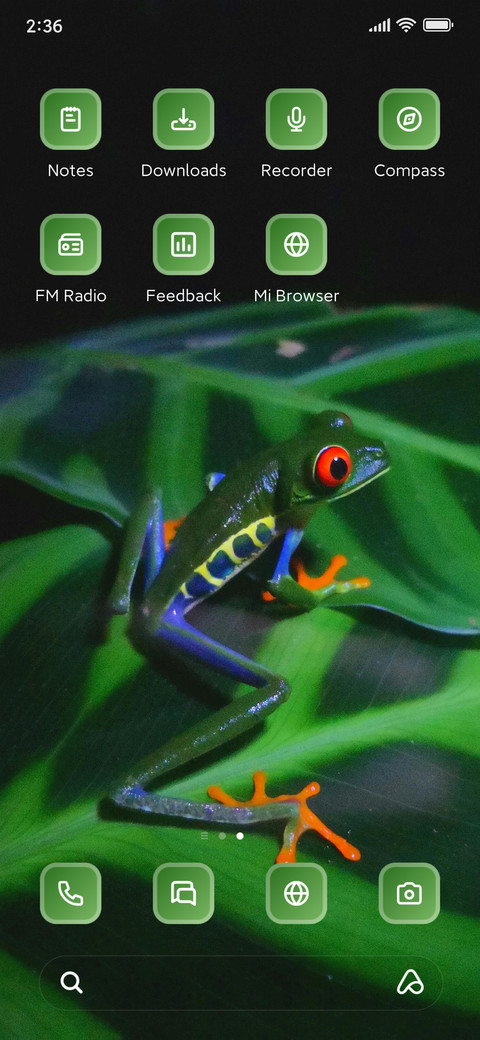 Frog screenshot
