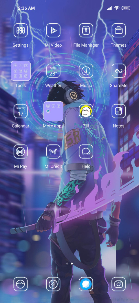 Cyberpunk Samurai screenshot