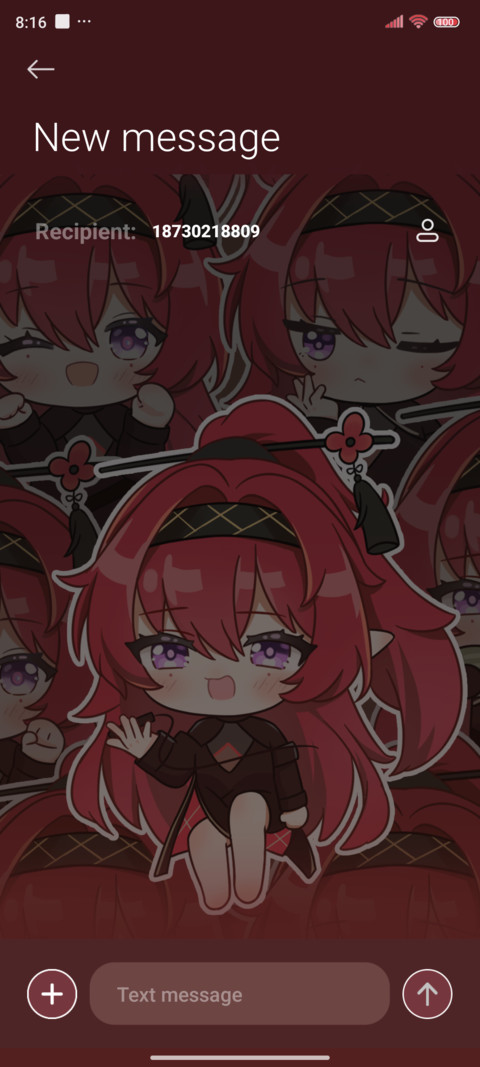 Cute red hair girl screenshot