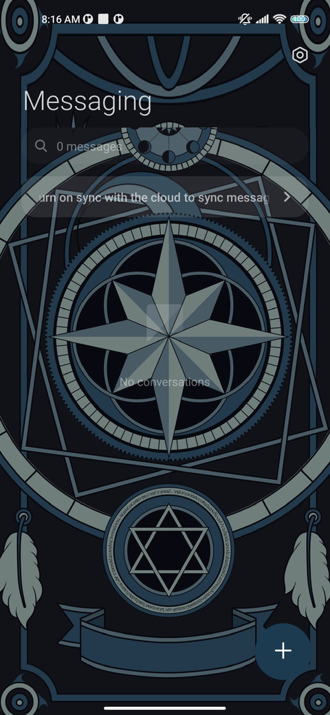 Blue Magic Card screenshot