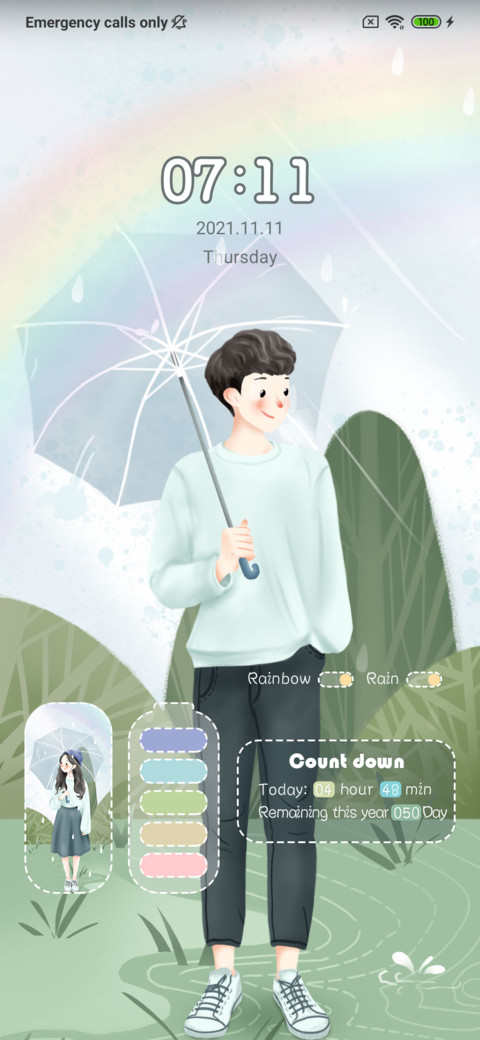 Rainy season screenshot