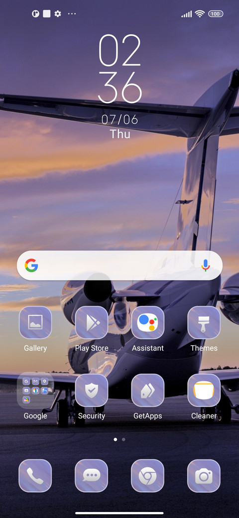 business jet screenshot
