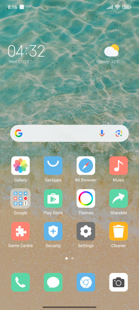 Shallow waves screenshot