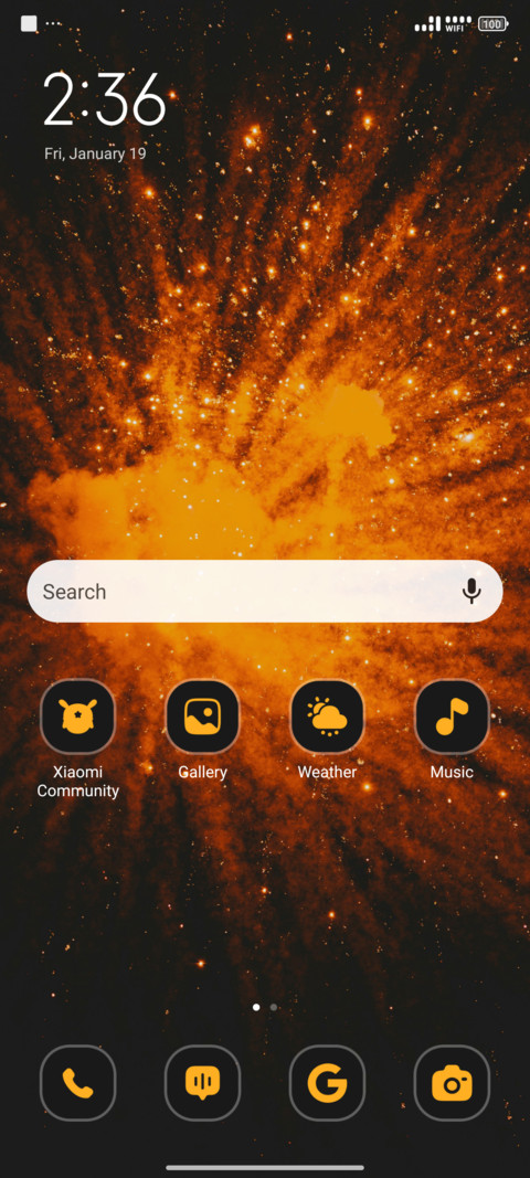 Celestial Crackle screenshot
