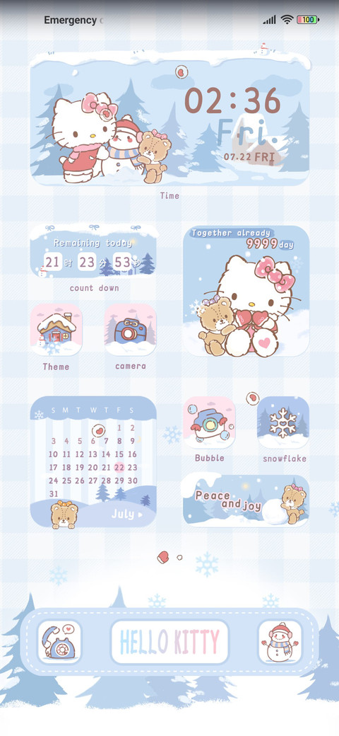 Kitty cute today screenshot