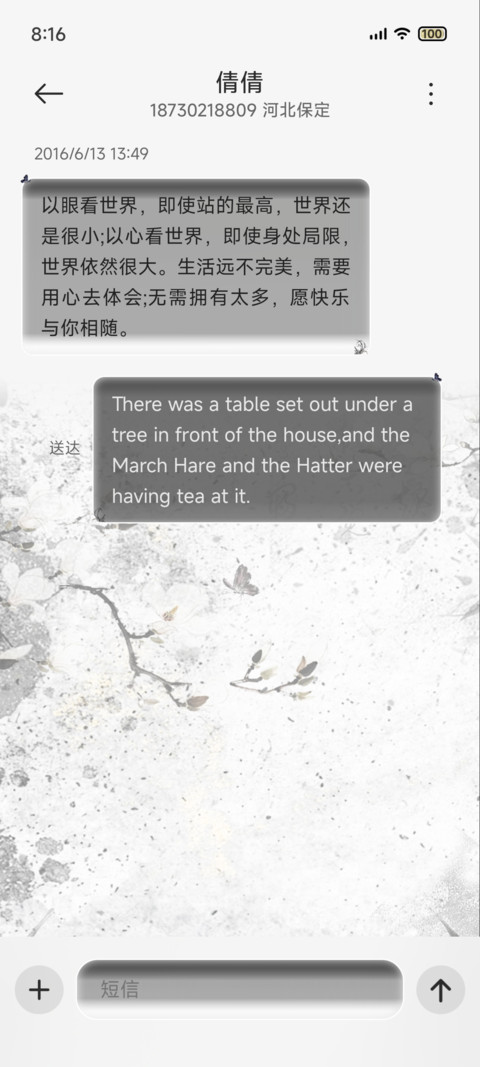 OS 国风墨影惊鸿 screenshot