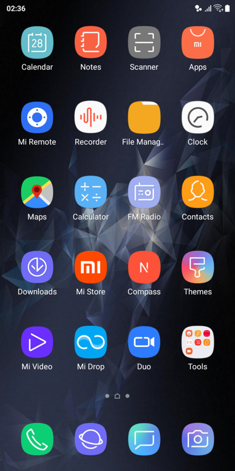 Samsung Experienc screenshot