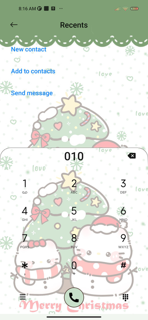 Christmas with cat screenshot