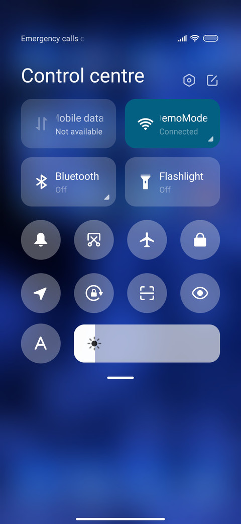Blue screenshot