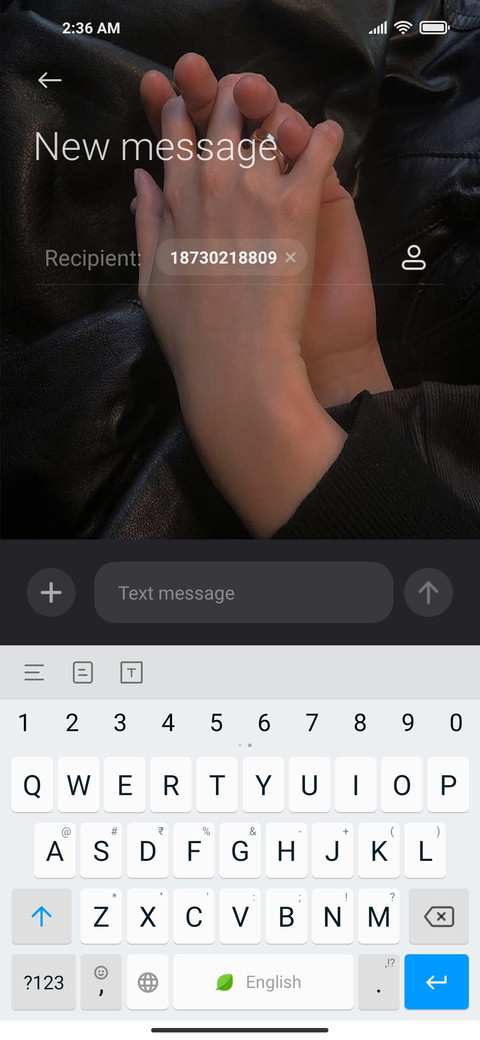 Hold your hand screenshot