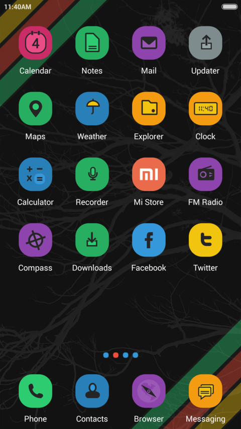 IN FlatStripes screenshot