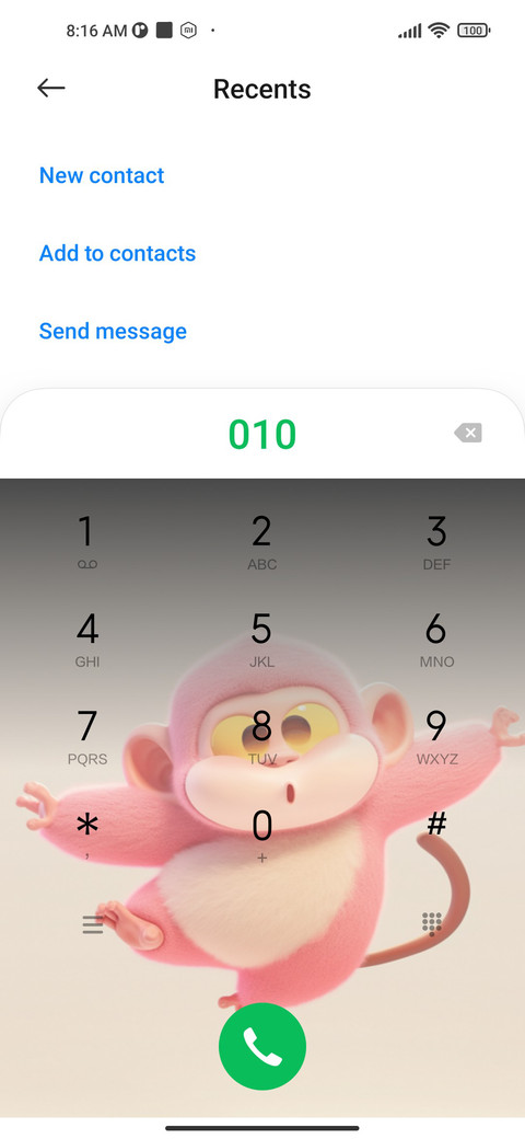 Pink monkey screenshot