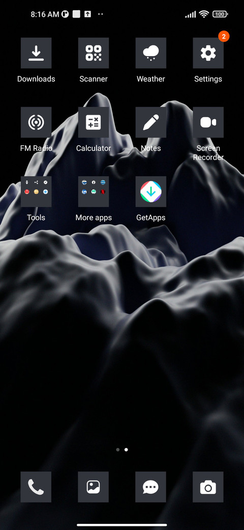 3D Mountain screenshot